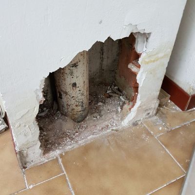 Riparazione colonne di scarico