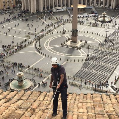 Riparazione tetto San Pietro